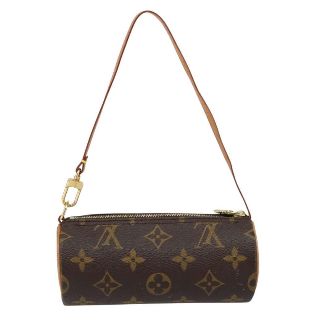 Louis Vuitton Papillon Pochette Brown Canvas Good condition - Back View