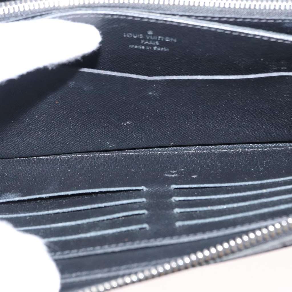 Louis Vuitton Zippy XL Black Leather Good condition - Box View