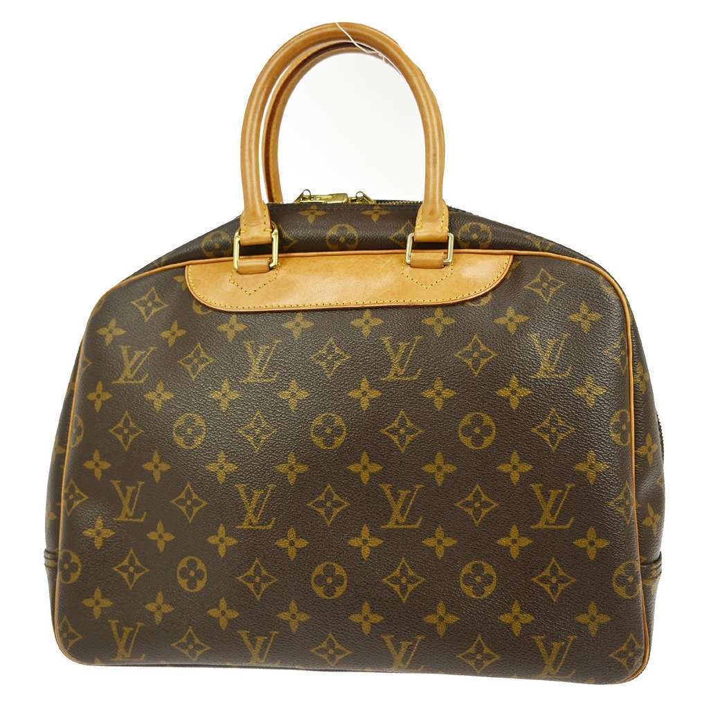 Louis Vuitton Deauville Handbag Brown Canvas Good condition - Back View