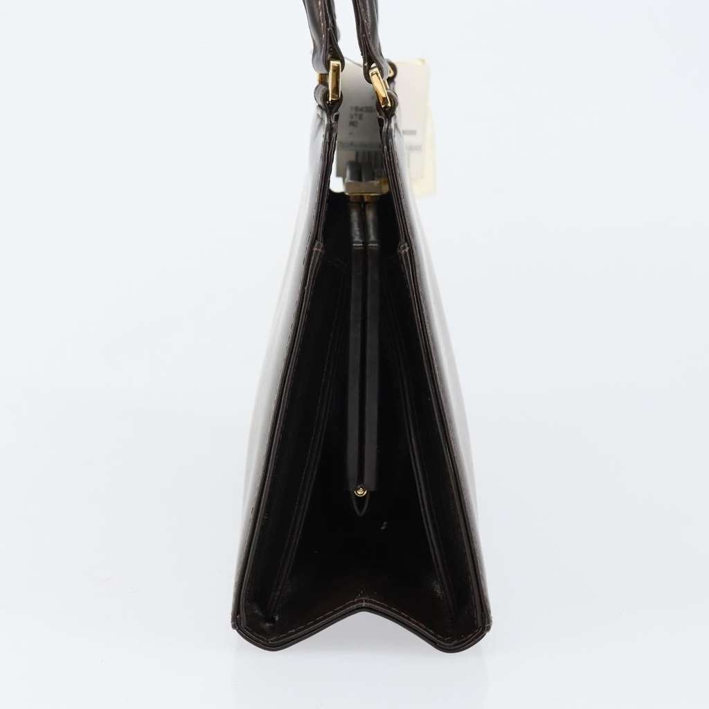 Fendi Vintage Top Handle Bag Brown Leather Good condition - Model View