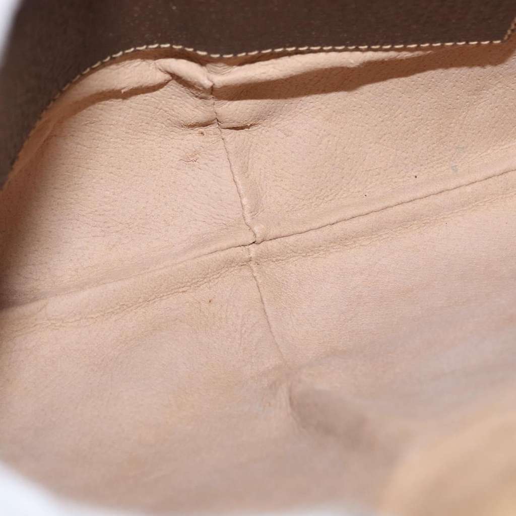 Gucci Vintage Web Crossbody Bag Beige Canvas Good condition - Box View