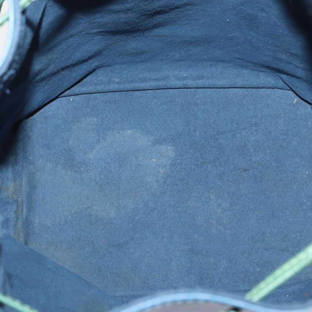 Louis Vuitton Bicolor Noe Handbag Blue Leather Fair condition - Box View