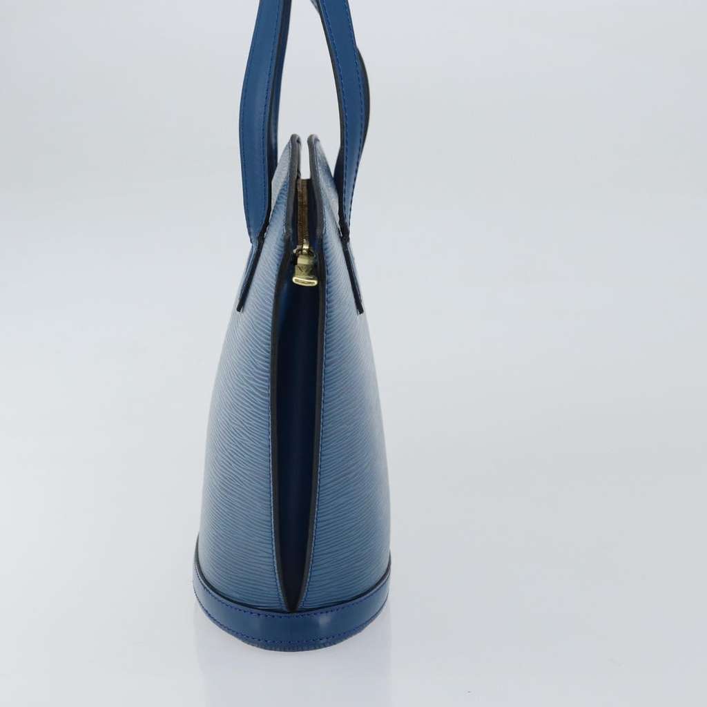 Louis Vuitton Saint Jacques Handbag Blue Leather Good condition - Inside View