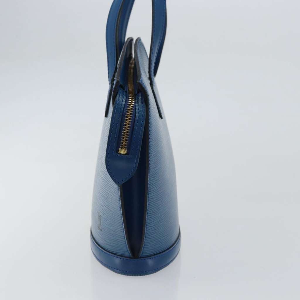 Louis Vuitton Saint Jacques Handbag Blue Leather Good condition - Model View