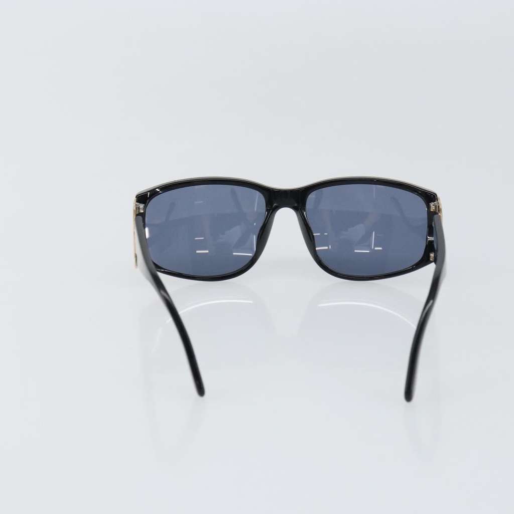 Chanel Logo CC Sunglasses Black Plastic Good condition - Back View