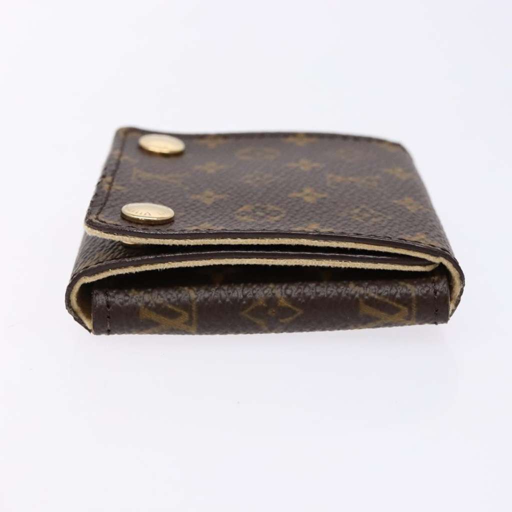 Louis Vuitton CASE JEWELRY BOX Brown Canvas Good condition - Inside View