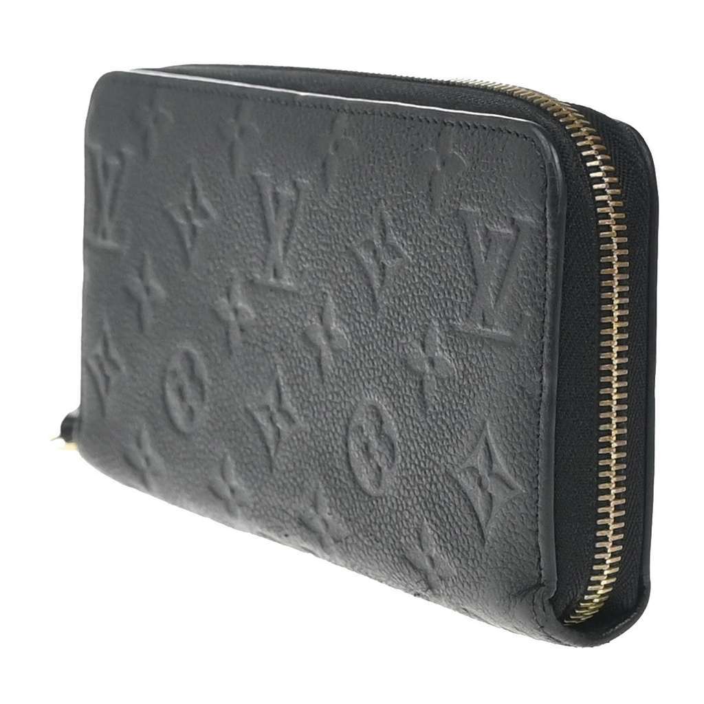 Louis Vuitton Portefeuille zippy Monogramme Empreinte Black Leather Good condition - Inside View