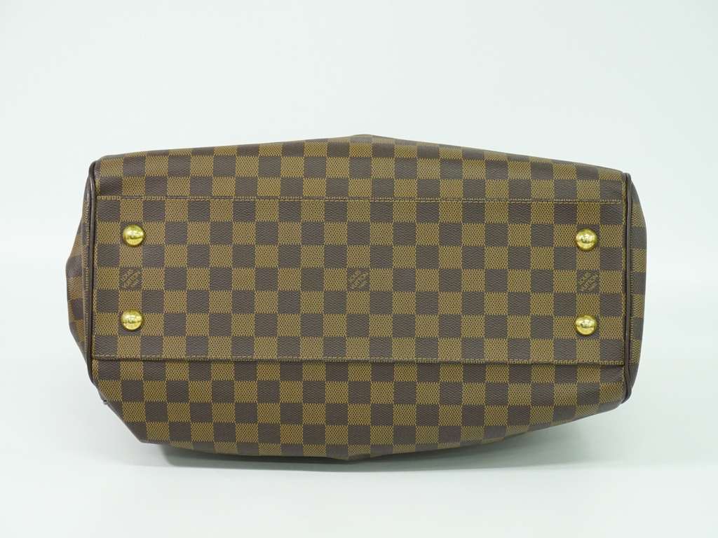 Louis Vuitton Trevi Handbag Brown Canvas Good condition - Inside View