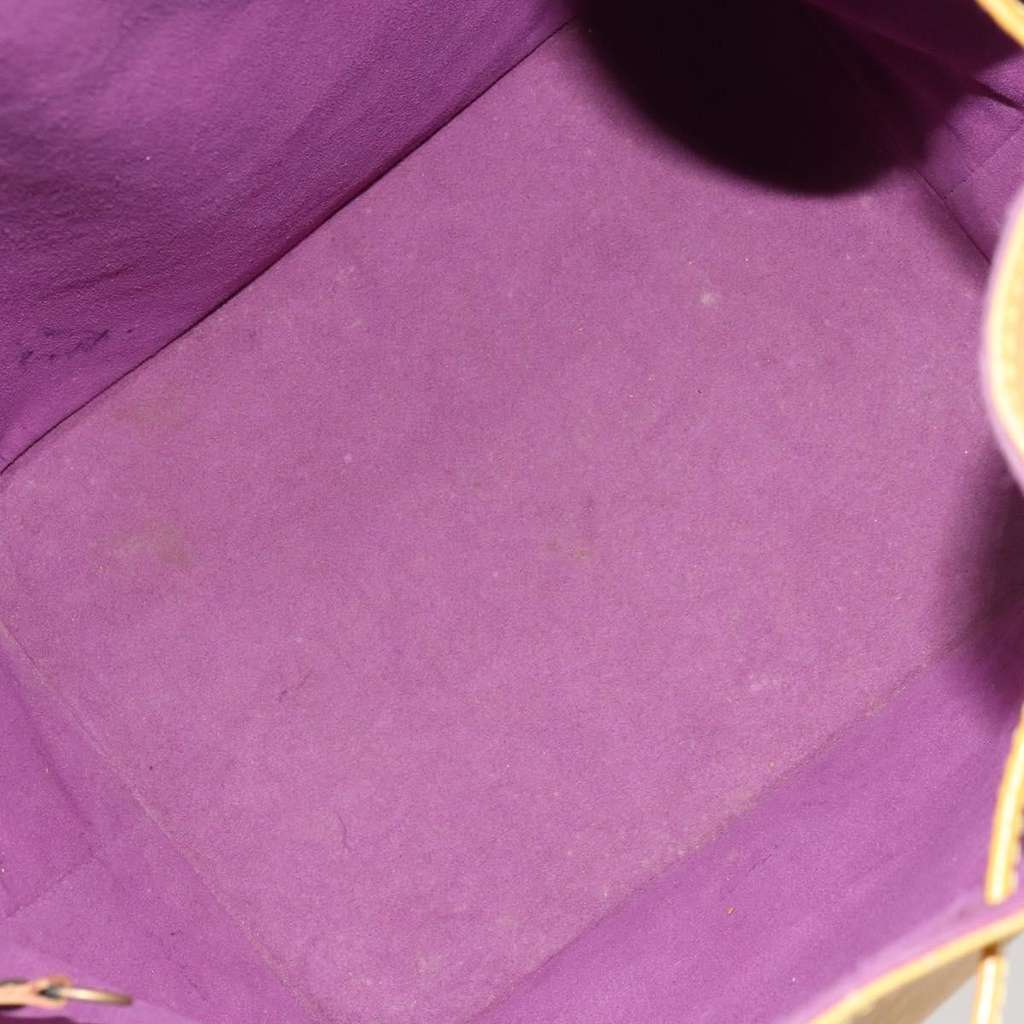 Louis Vuitton Petit Noe NM Handbag Yellow Leather Fair condition - Box View