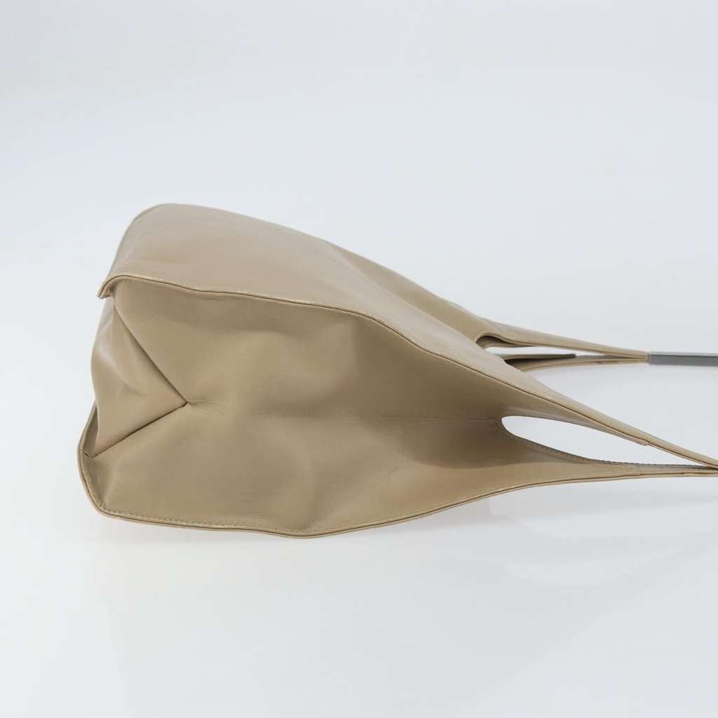 Gucci Vintage Shoulder Bag Beige Leather Good condition - Inside View