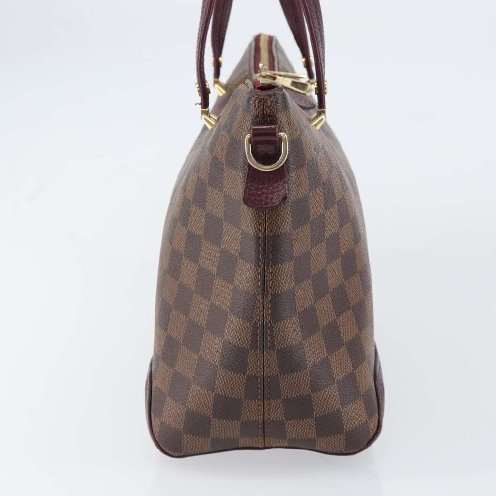 Louis Vuitton Hyde Park Handbag Brown Canvas Fair condition - Inside View