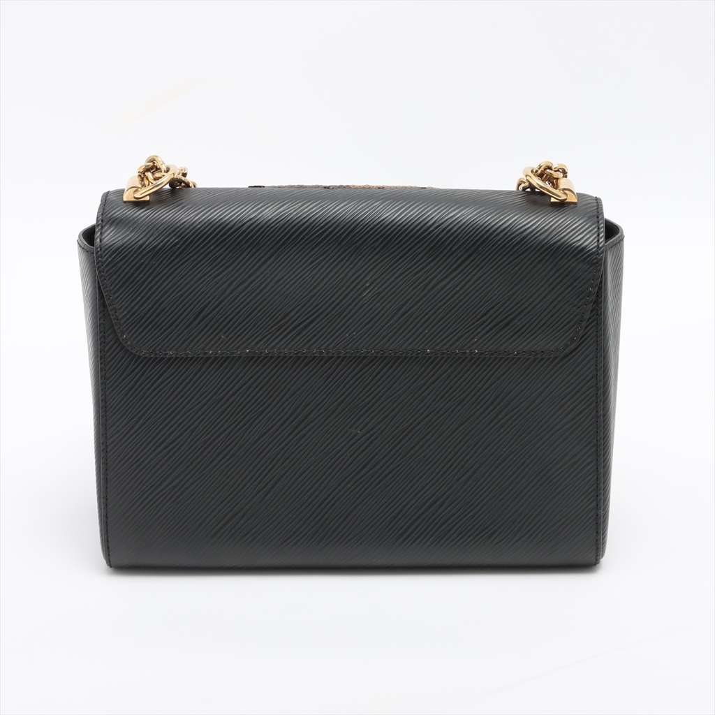 Louis Vuitton Twist Handbag Black Leather Good condition - Back View