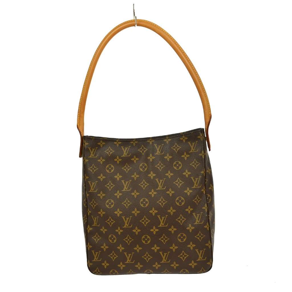 Louis Vuitton Looping Handbag Brown Canvas Good condition - Back View