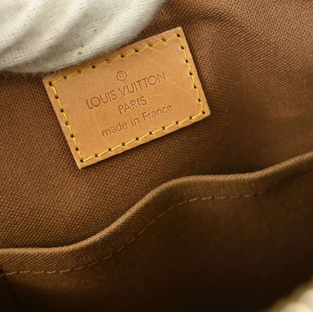 Louis Vuitton Popincourt Tote Brown Canvas Good condition - Model View