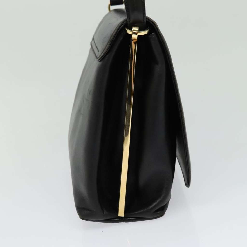 Salvatore Ferragamo Vintage Handbag Black Leather Good condition - Inside View