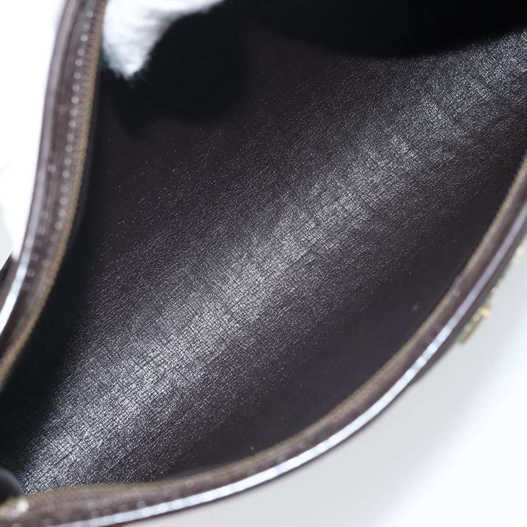 Christian Dior Vintage Trotter Shoulder Bag Beige Canvas Good condition - Box View