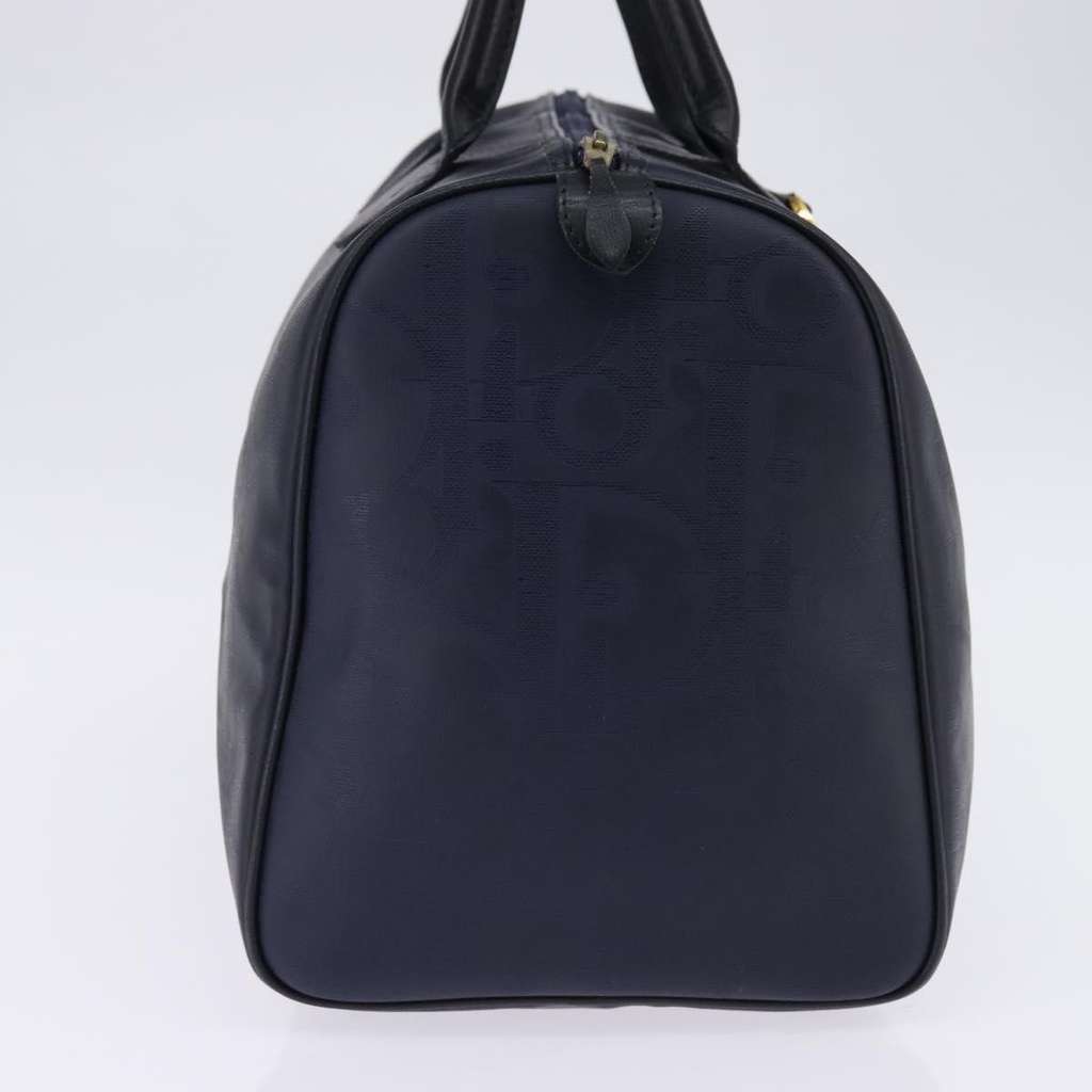 Christian Dior Lady Dior Boston Bag Navy Canvas Good condition - Inside View