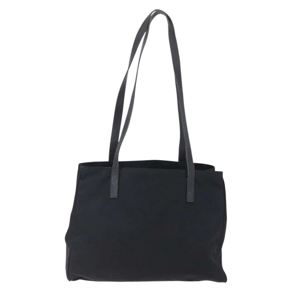 Fendi Vintage FF Tote Black Good condition - Back View