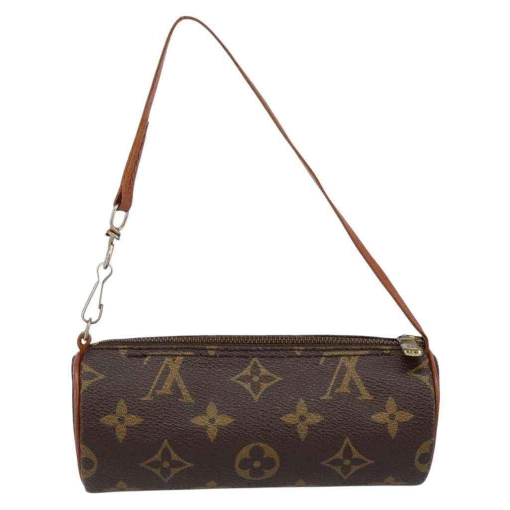 Louis Vuitton Papillon Pochette Brown Canvas Good condition - Back View