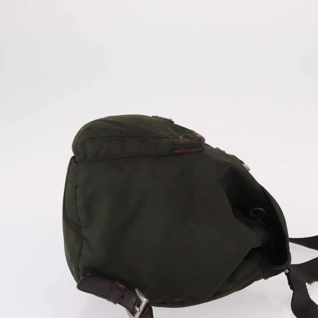 Prada Front Pocket Backpack Khaki Good condition - Inside View
