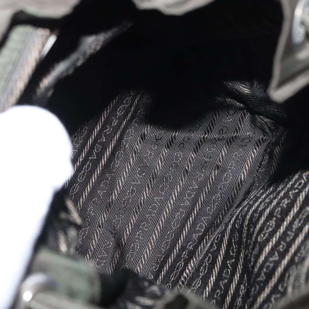 Prada Front Pocket Backpack Khaki Good condition - Box View