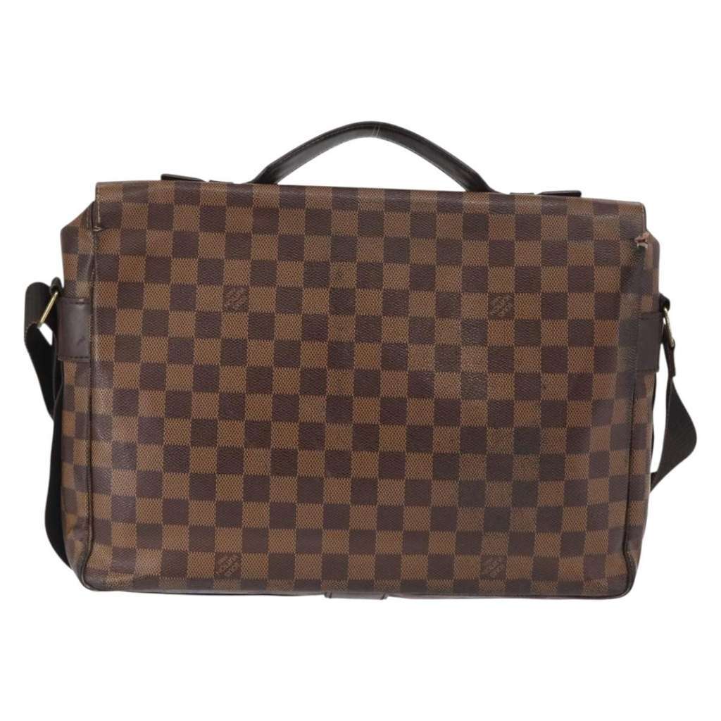 Louis Vuitton Broadway Bag Brown Canvas Fair condition - Back View