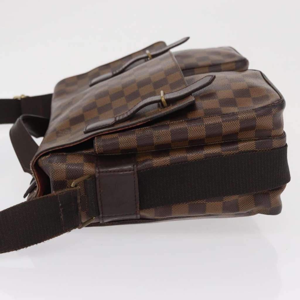Louis Vuitton Broadway Bag Brown Canvas Fair condition - Model View