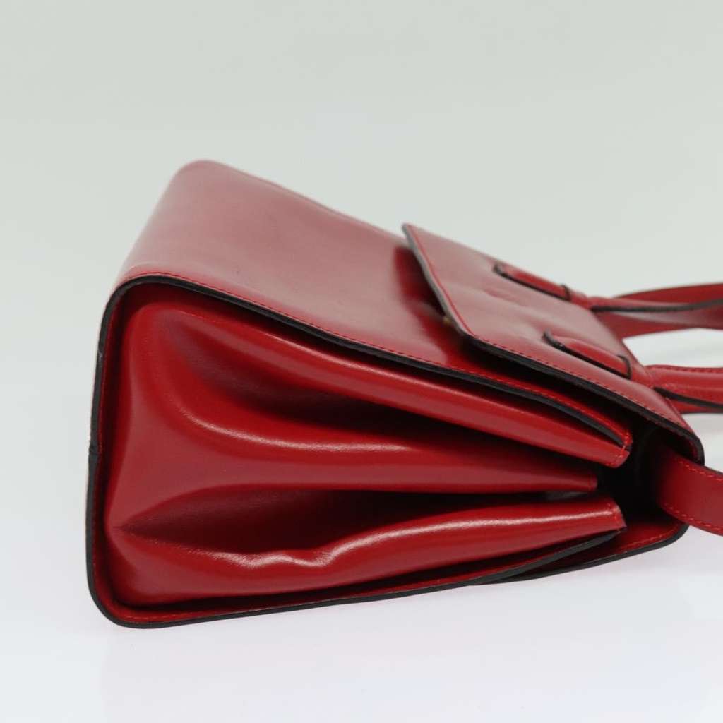 Loewe Anagram handbag Red Leather Good condition - Model View