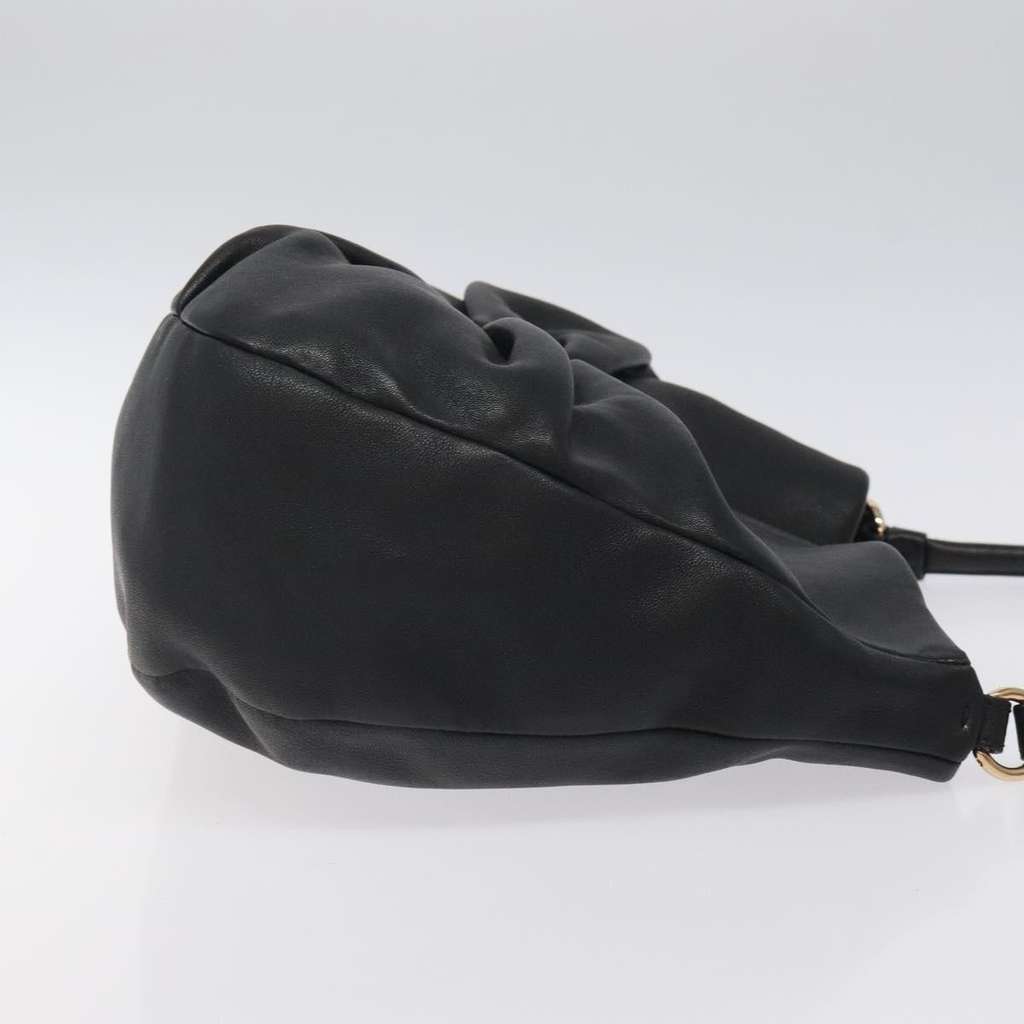 Salvatore Ferragamo Miss Vara Giusy Hobo Black Leather Good condition - Inside View