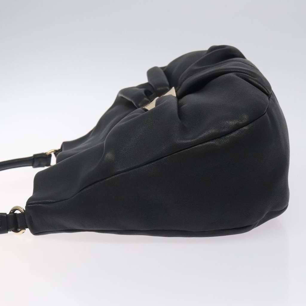 Salvatore Ferragamo Miss Vara Giusy Hobo Black Leather Good condition - Model View