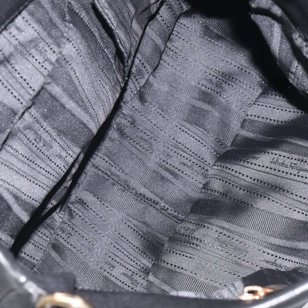 Salvatore Ferragamo Miss Vara Giusy Hobo Black Leather Good condition - Box View