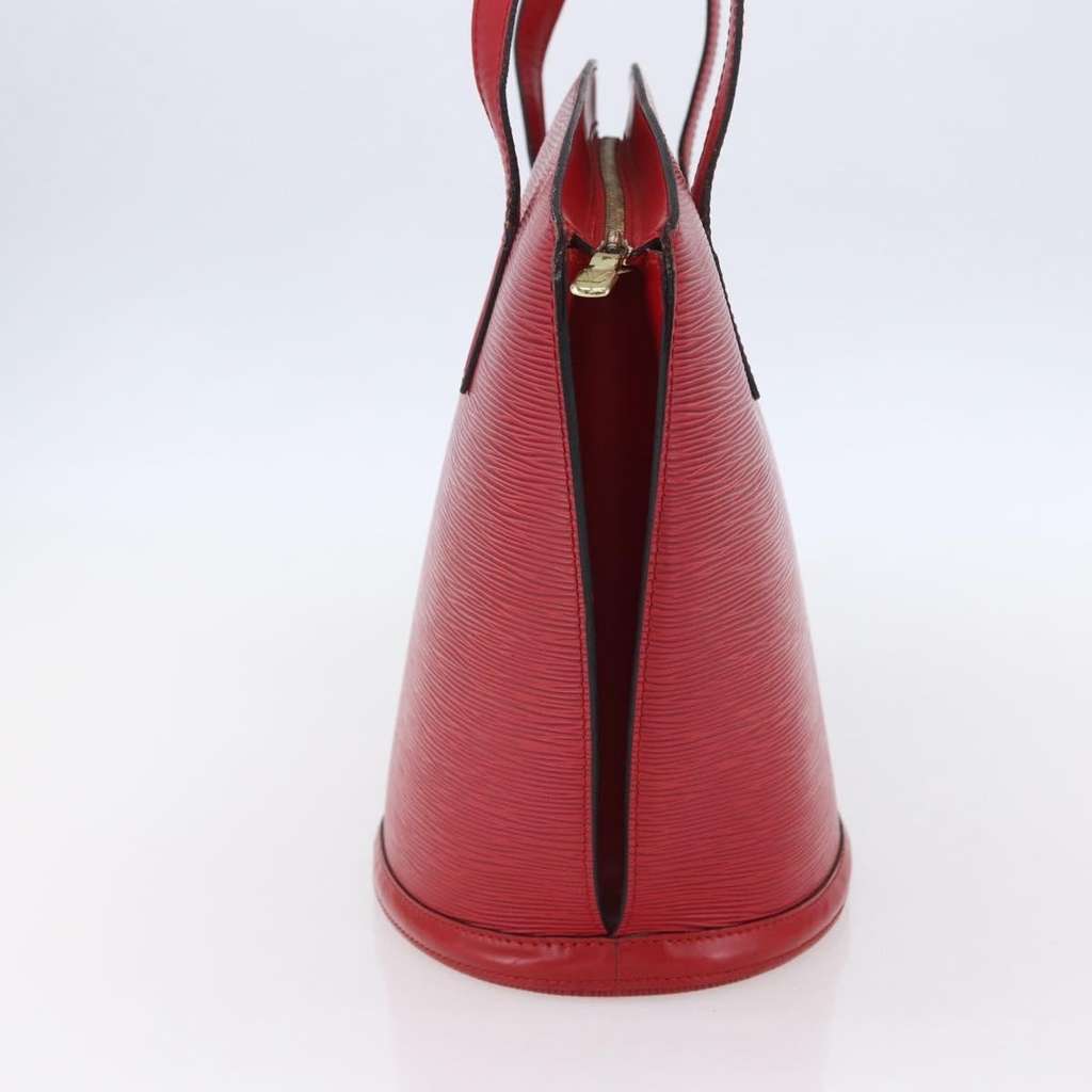 Louis Vuitton Saint Jacques Handbag Red Leather Good condition - Inside View