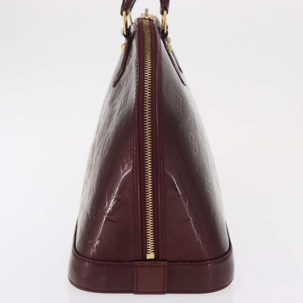 Louis Vuitton Alma Handbag Burgundy Good condition - Model View