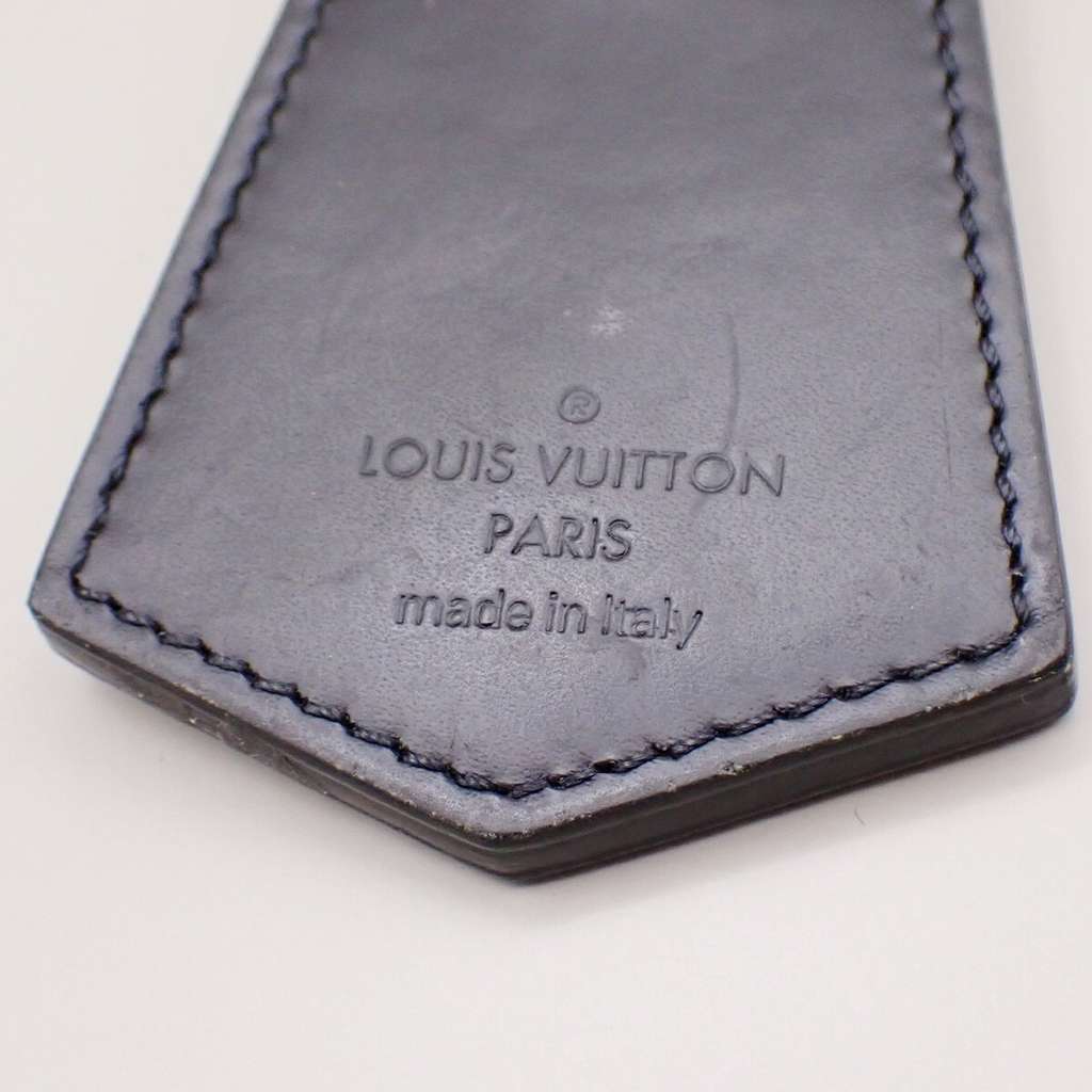 Louis Vuitton Enchappe Key Holder Black Leather Good condition - Inside View
