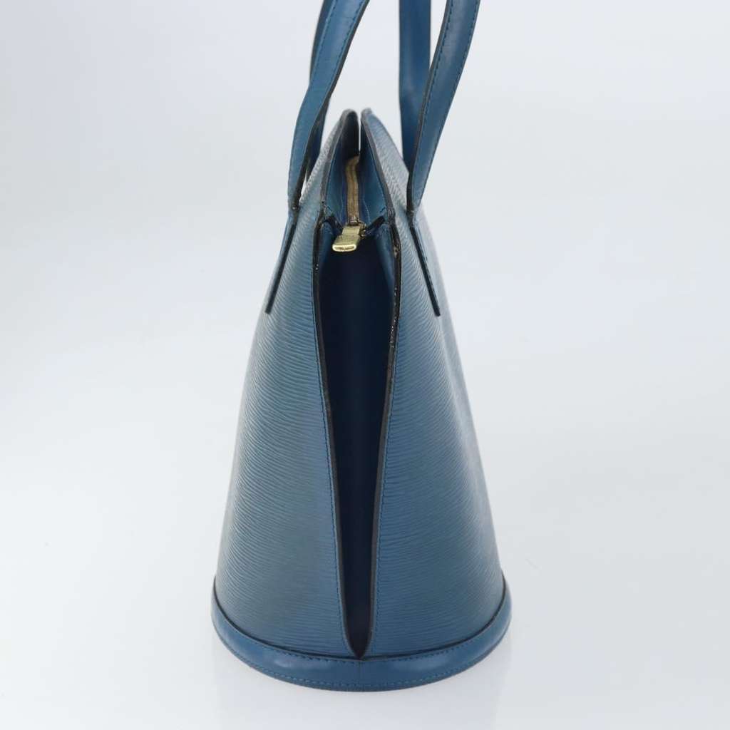 Louis Vuitton Saint Jacques Handbag Blue Leather Fair condition - Inside View