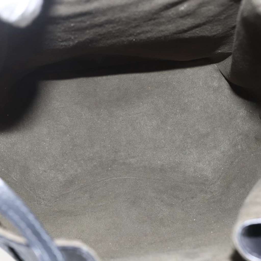 Louis Vuitton Sac a Dos Drawstring Backpack Black Leather Fair condition - Box View