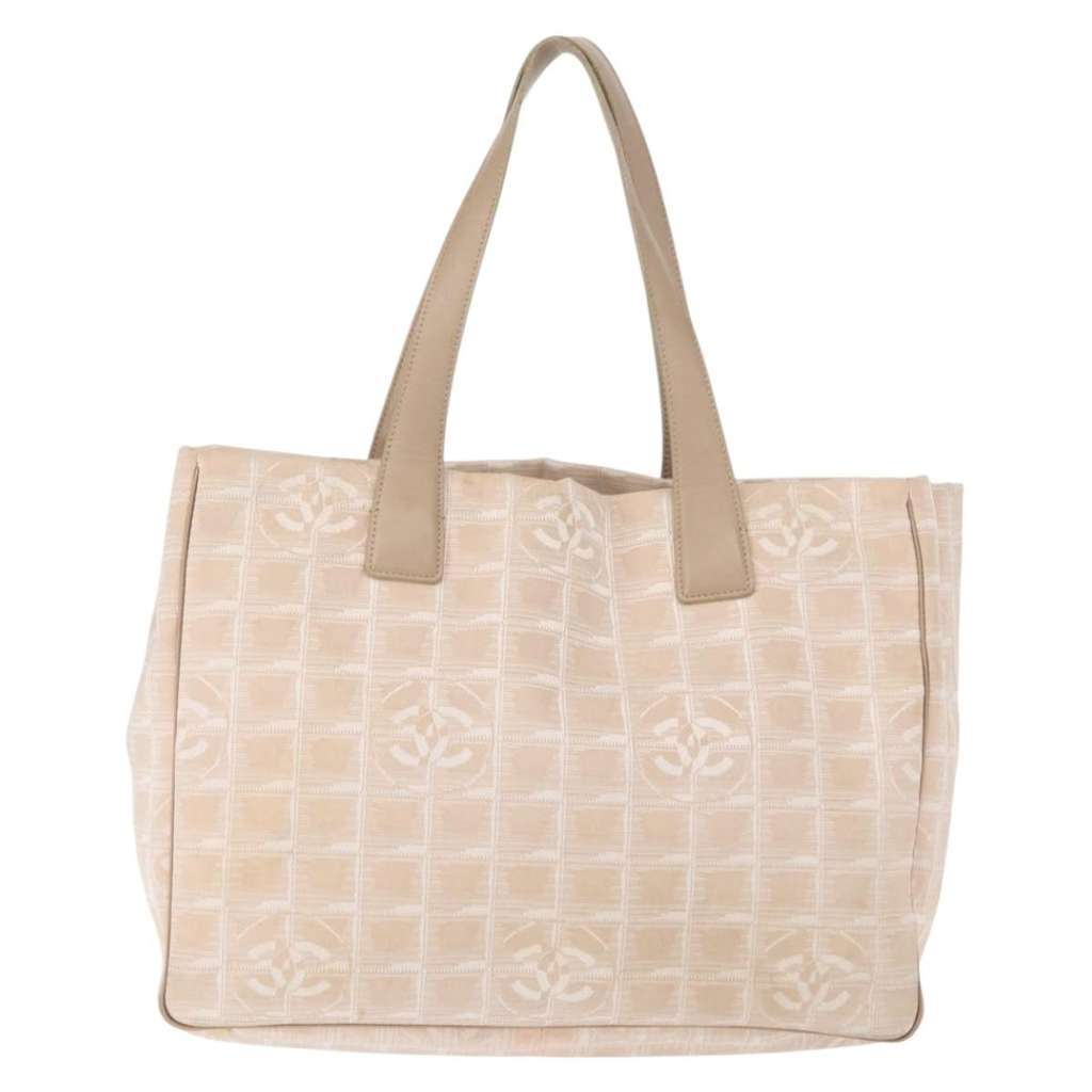 Chanel Travel Line Tote Pink Good condition - Back View