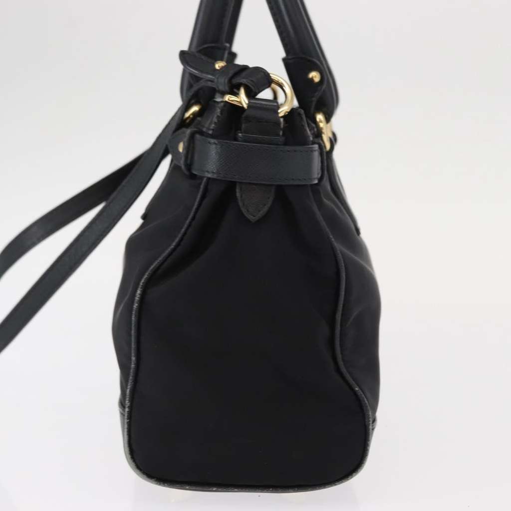 Salvatore Ferragamo Gancini handbag Black Good condition - Inside View