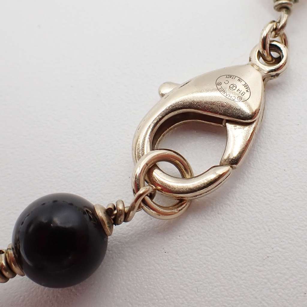 Chanel CC Coco Mademoiselle Figurine Pendant Necklace Gold Good condition - Inside View