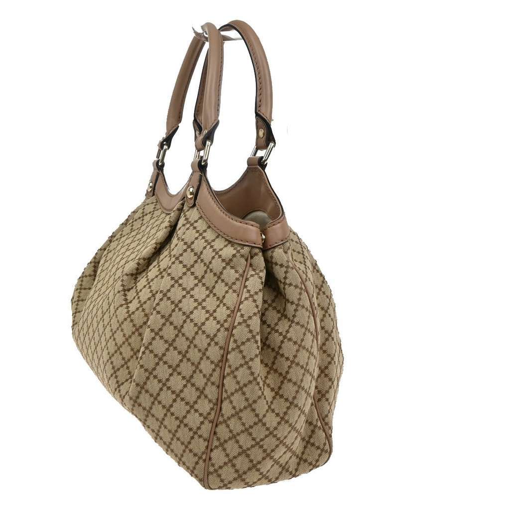 Gucci Sukey Tote Brown Canvas Good condition - Inside View