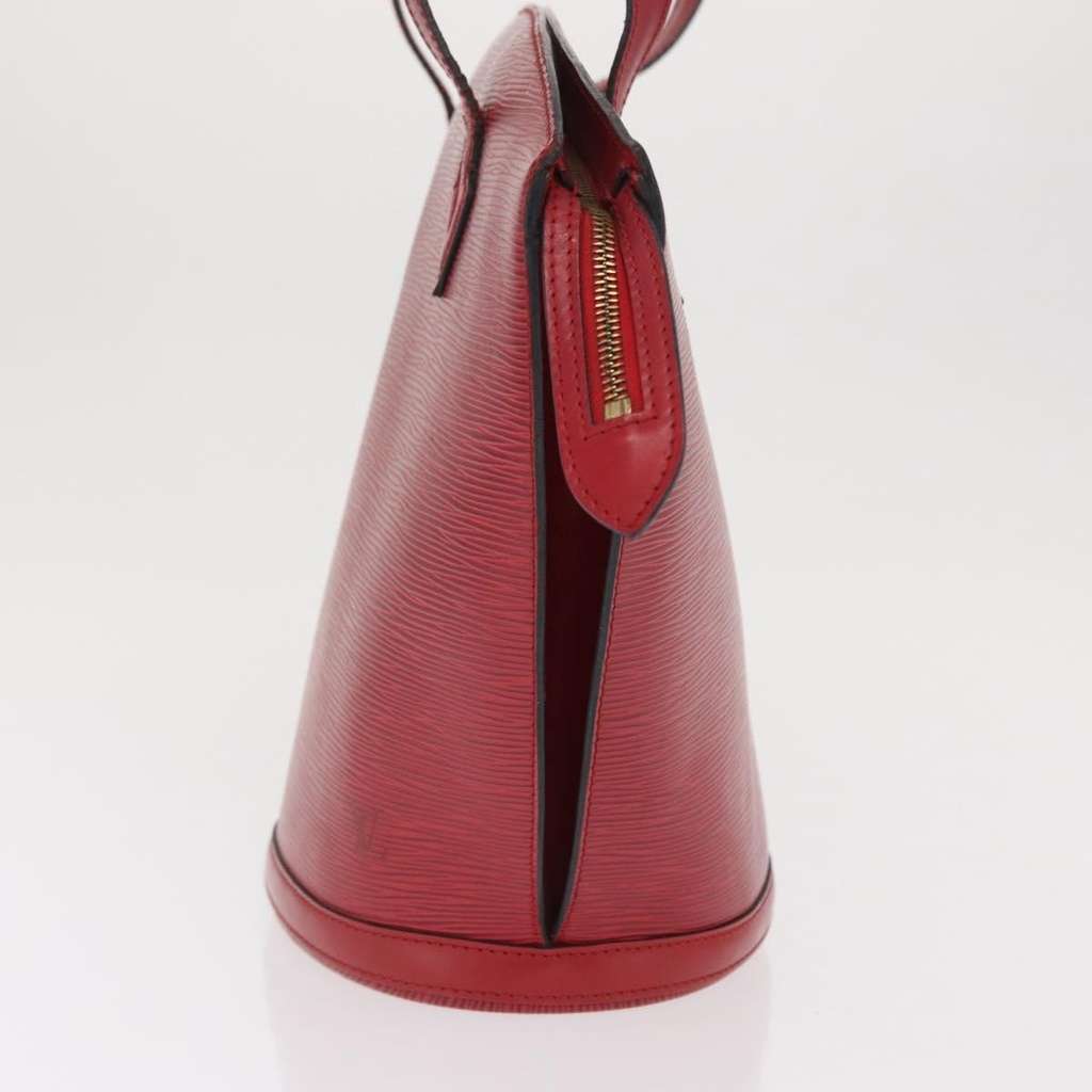 Louis Vuitton Saint Jacques Handbag Red Leather Fair condition - Inside View