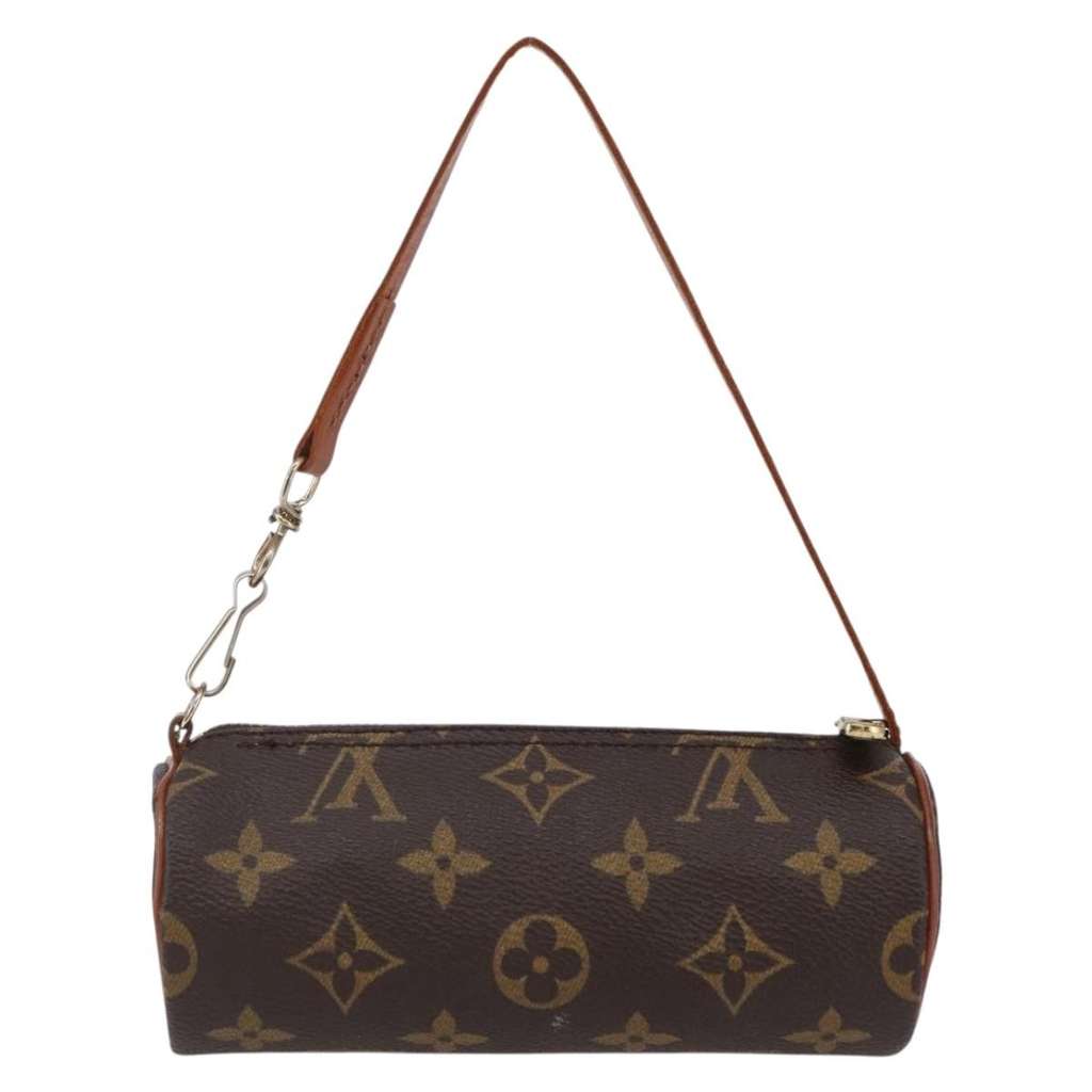 Louis Vuitton Papillon Pochette Brown Canvas Good condition - Back View