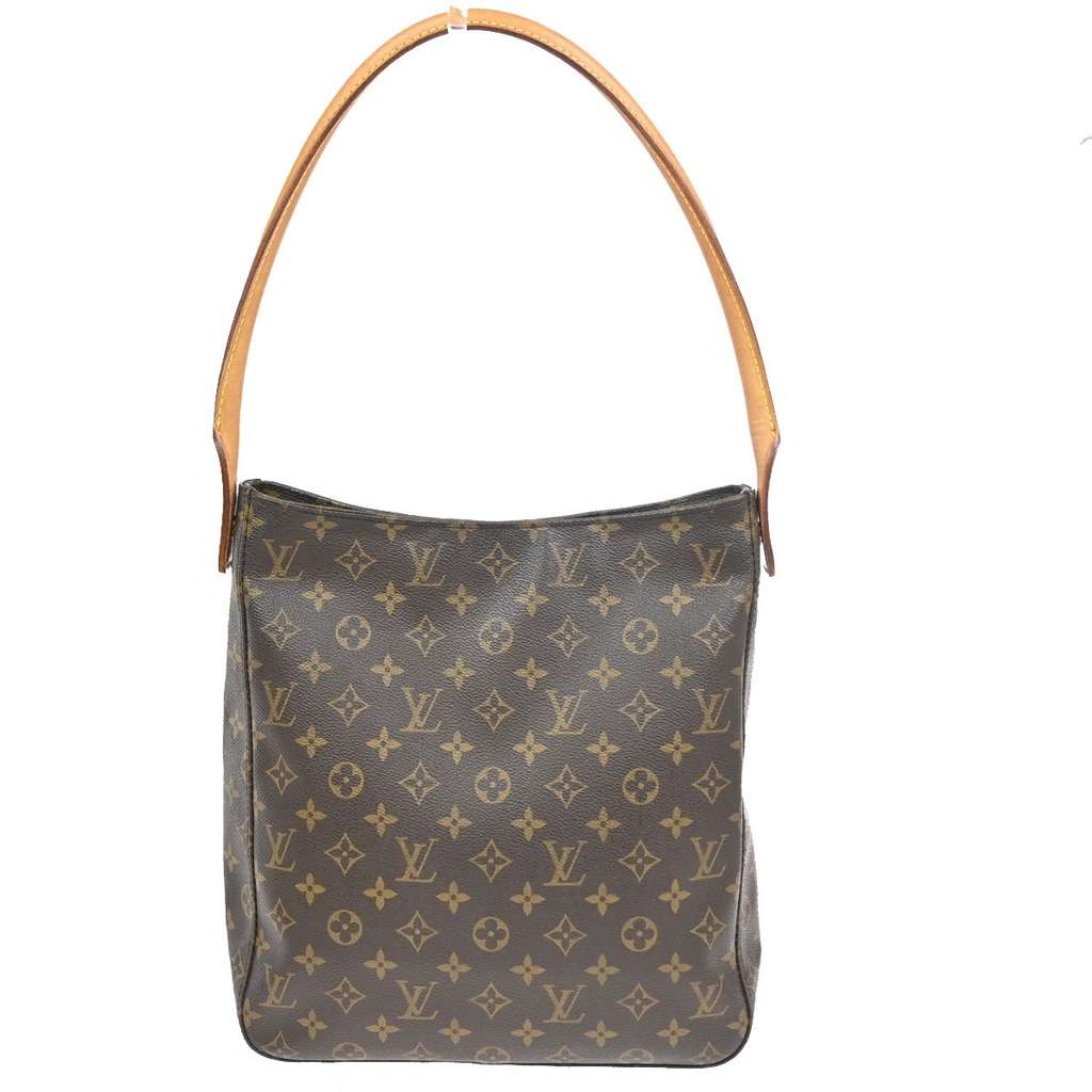 Louis Vuitton Looping Handbag Brown Canvas Good condition - Back View