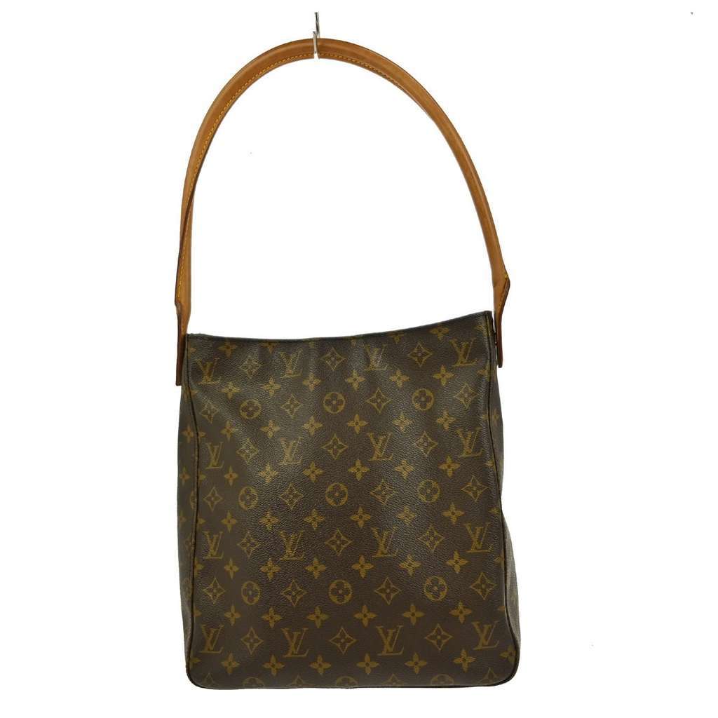 Louis Vuitton Looping Handbag Brown Canvas Good condition - Back View