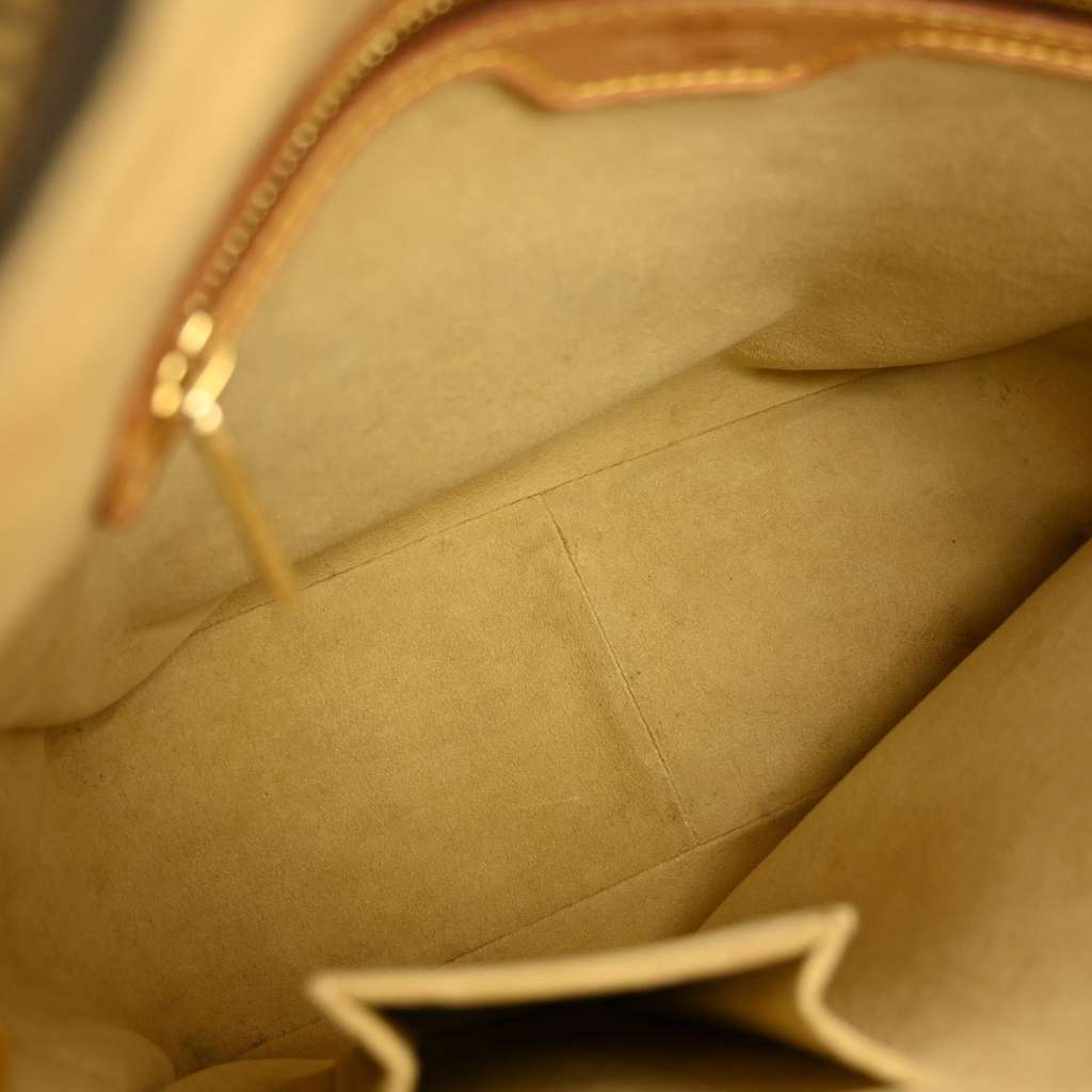 Louis Vuitton Looping Handbag Brown Canvas Good condition - Inside View