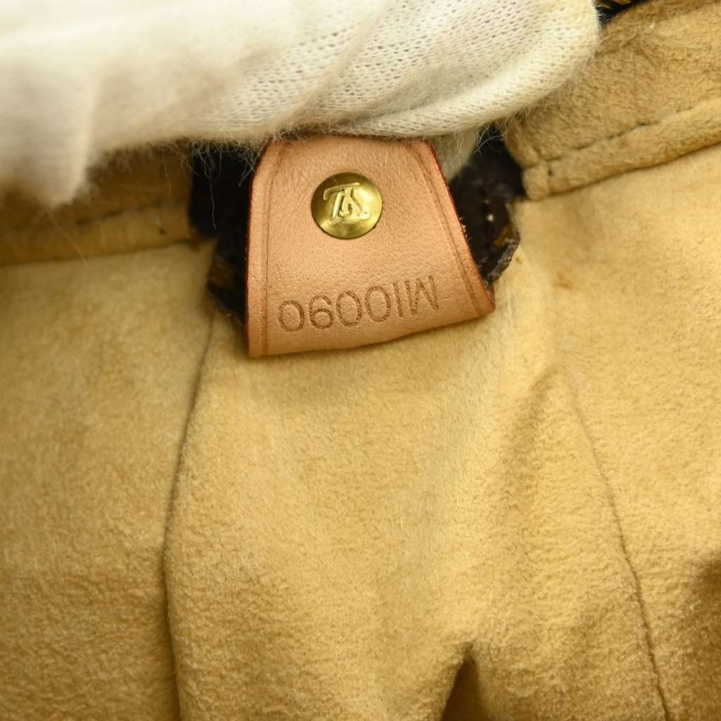 Louis Vuitton Looping Handbag Brown Canvas Good condition - Box View