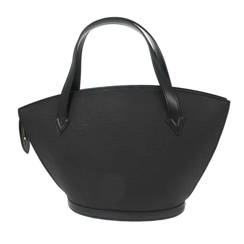 Louis Vuitton Saint Jacques Handbag Black Leather Good condition - Back View
