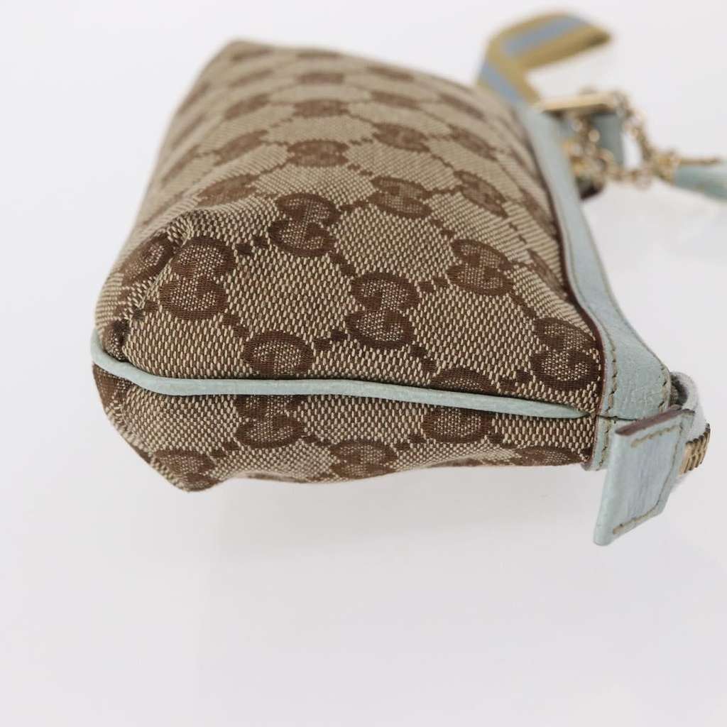 Gucci Jolicouer Wristlet Pouch Beige Canvas Good condition - Inside View