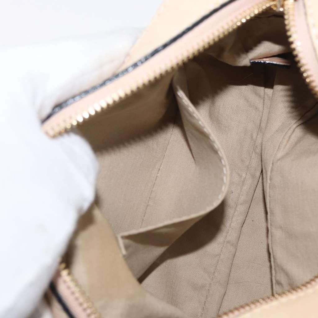 Chloe Shadow Shoulder Bag Beige Leather Good condition - Box View