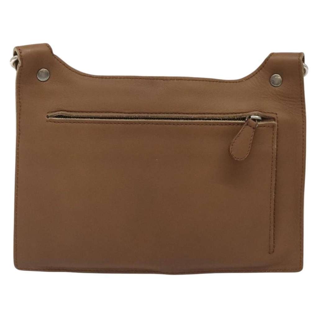 Bottega Veneta Vintage Front Pocket Waist Bag Brown Leather Good condition - Back View